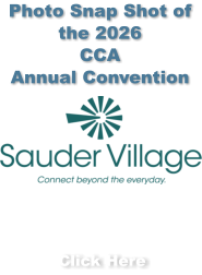 Click Here Photo Snap Shot of the 2026  CCA Annual Convention Sept. 16th - 19th, 26